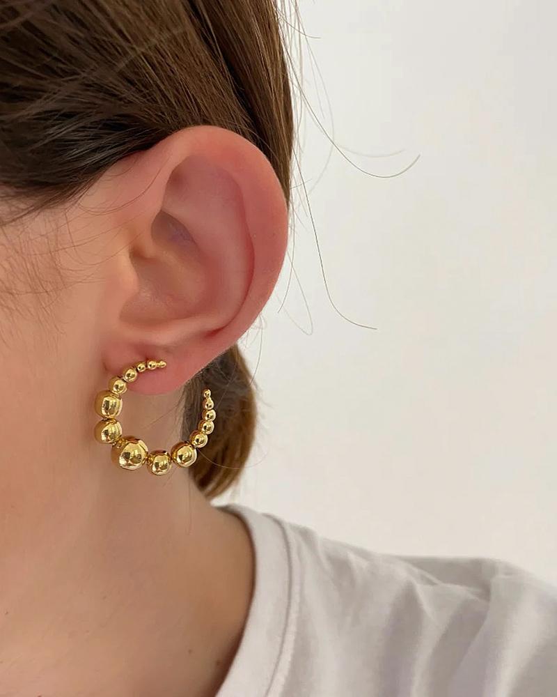 Conta Vergoldete Ohrringe aus Sterlingsilber