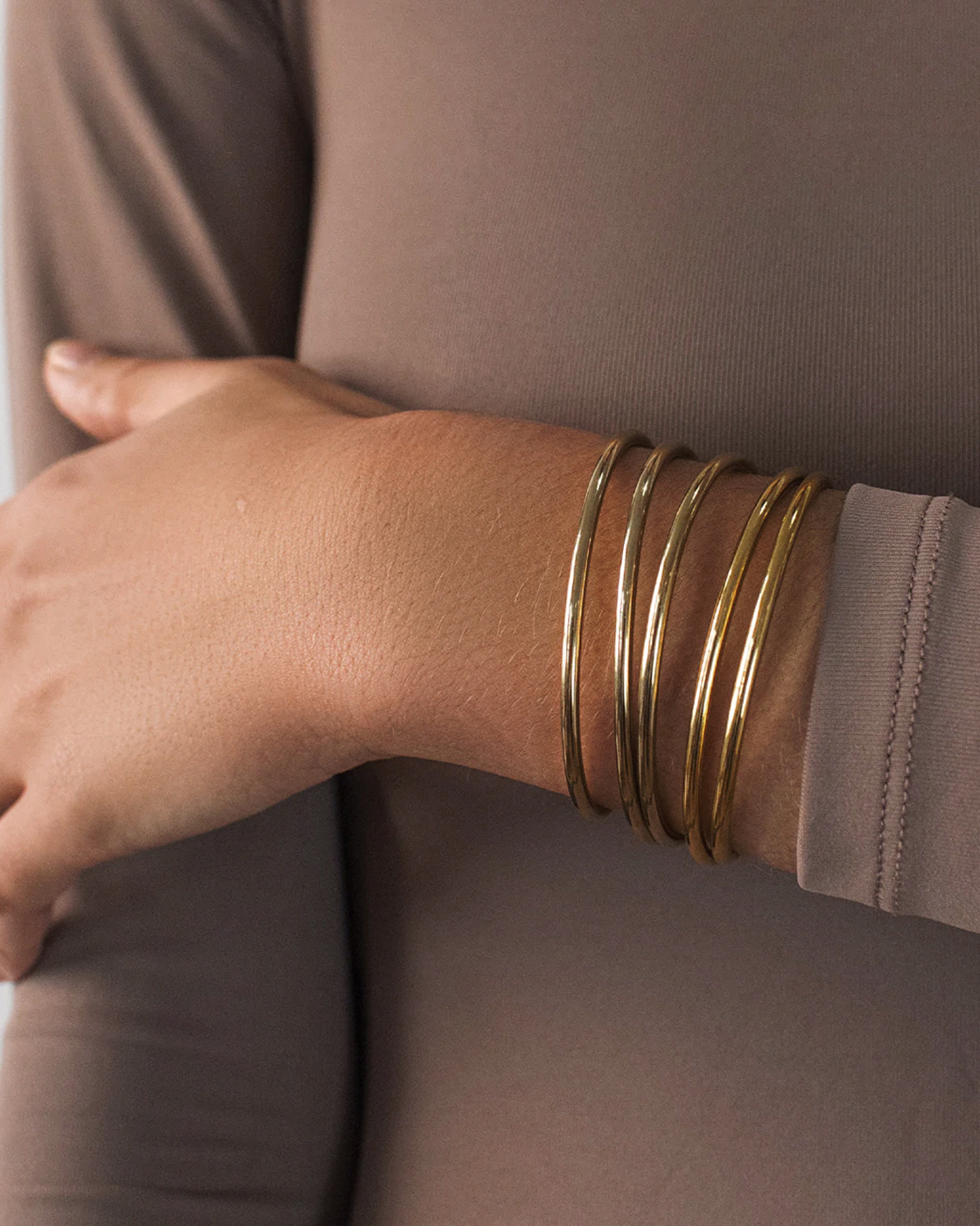 Dane Set of Gold-Plated Bracelets
