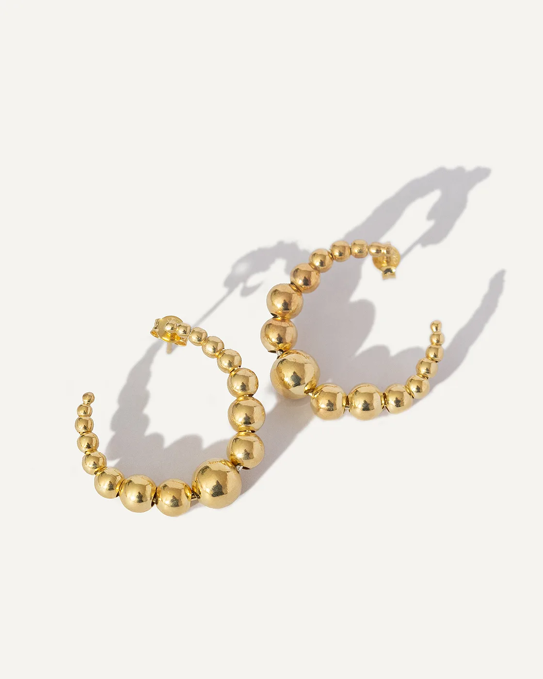 Conta Vergoldete Ohrringe aus Sterlingsilber