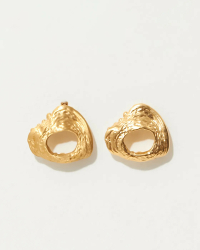 Lava Gold Vermeil Earrings