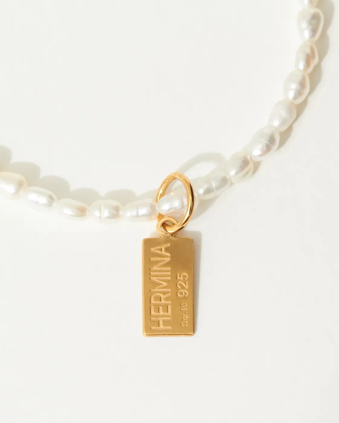 Delian Vergoldetes Perlen Nazar Armband