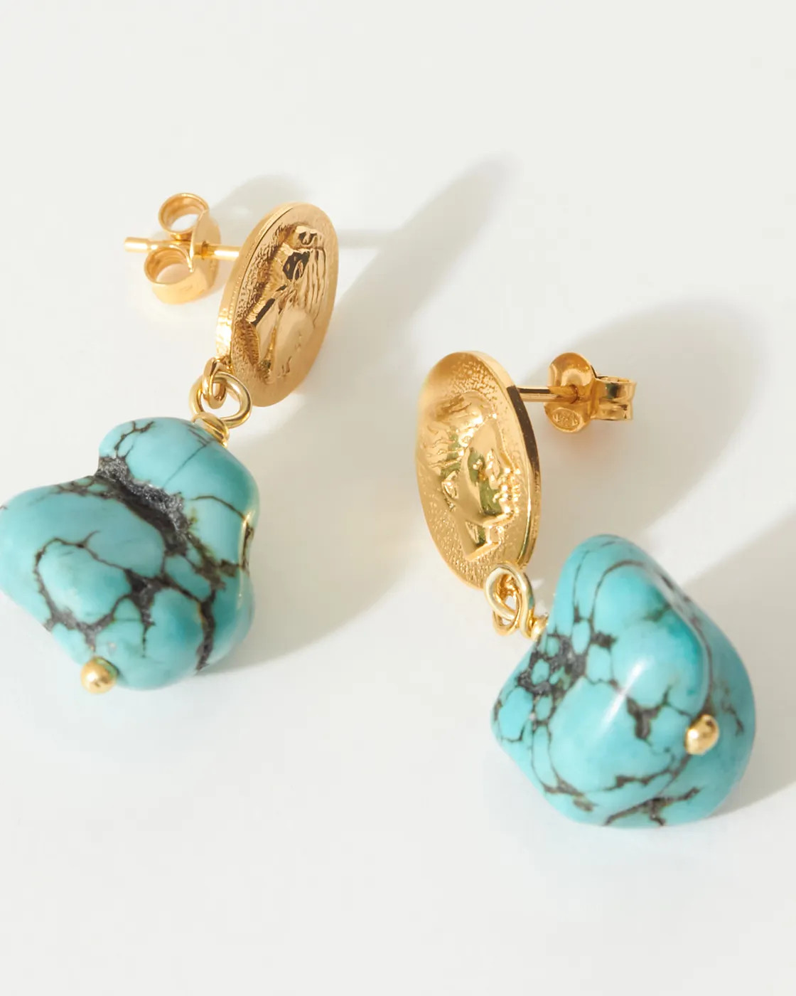 Ygieia Turquoise Drop Earrings