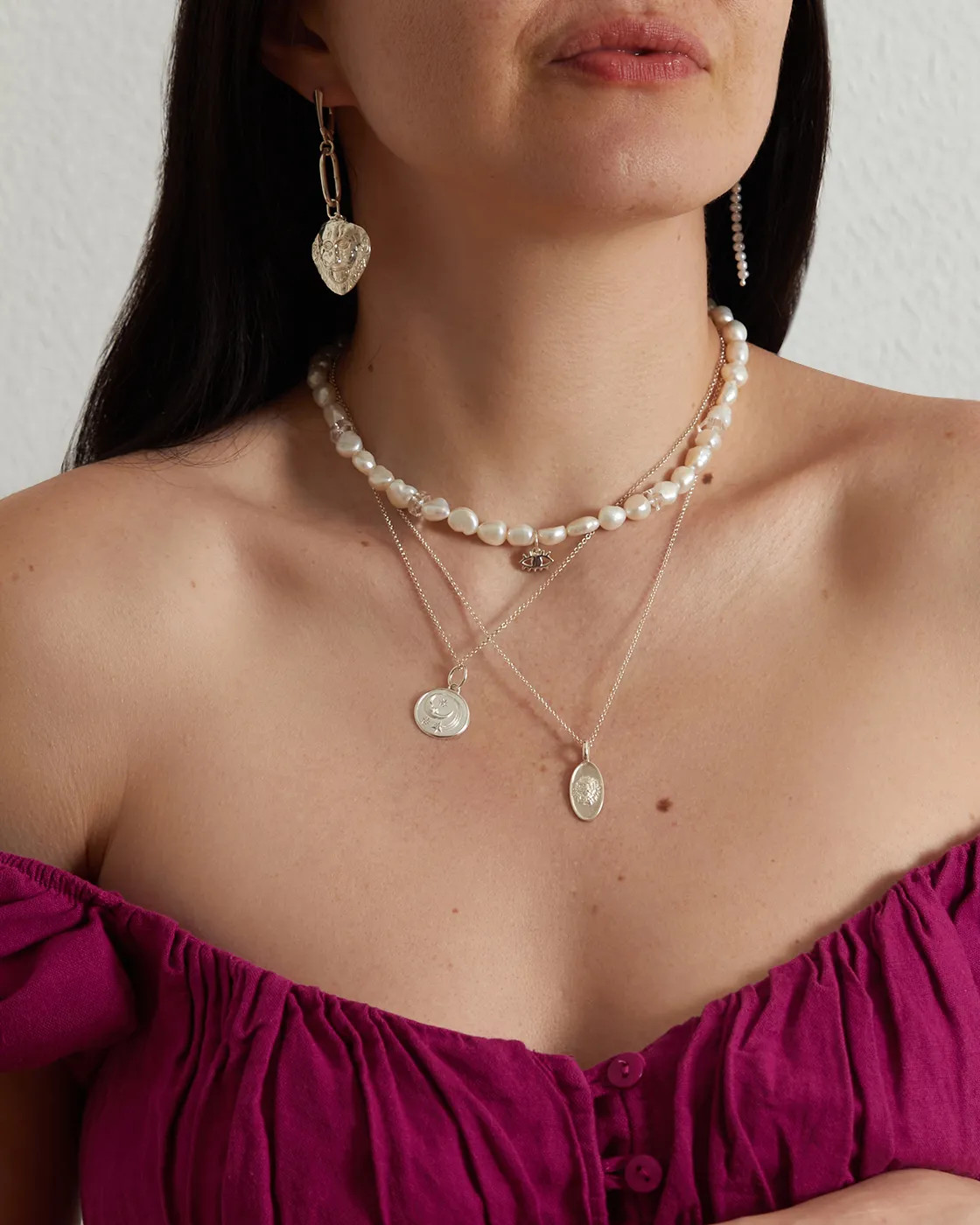 Vilma Ghost Perlenkette