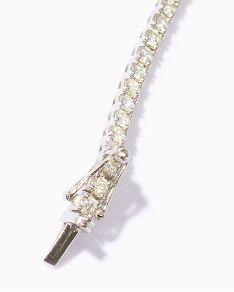 White Gold Diamonds Tennis Bracelet (3.5ct)