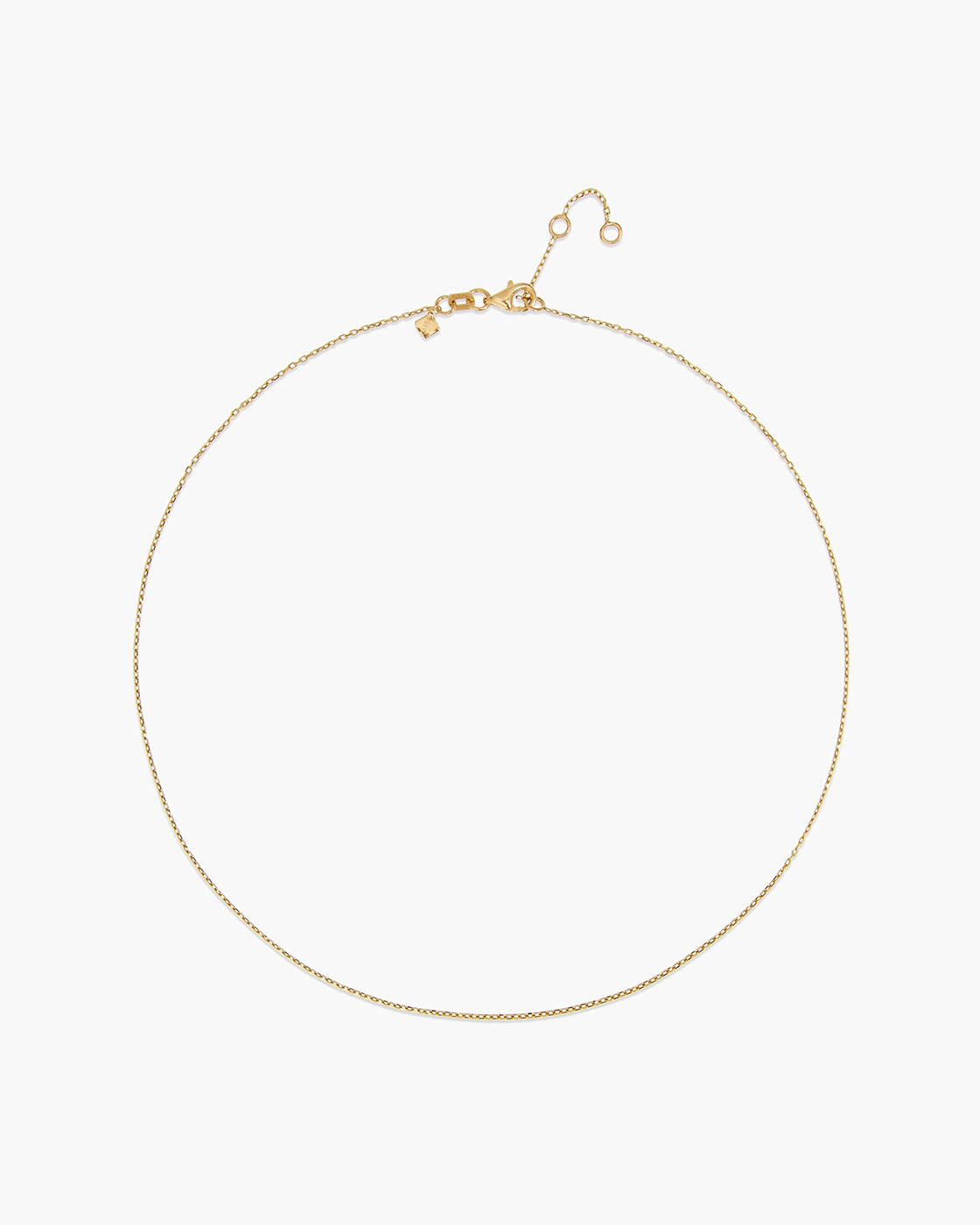 Essential Fine Yellow Gold Necklace