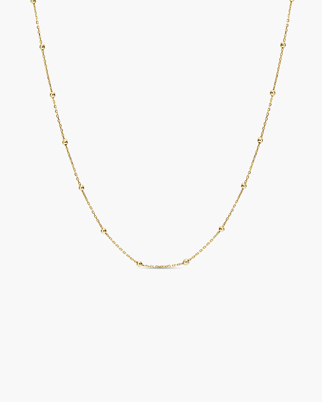 Essential Ball Yellow Gold Necklace