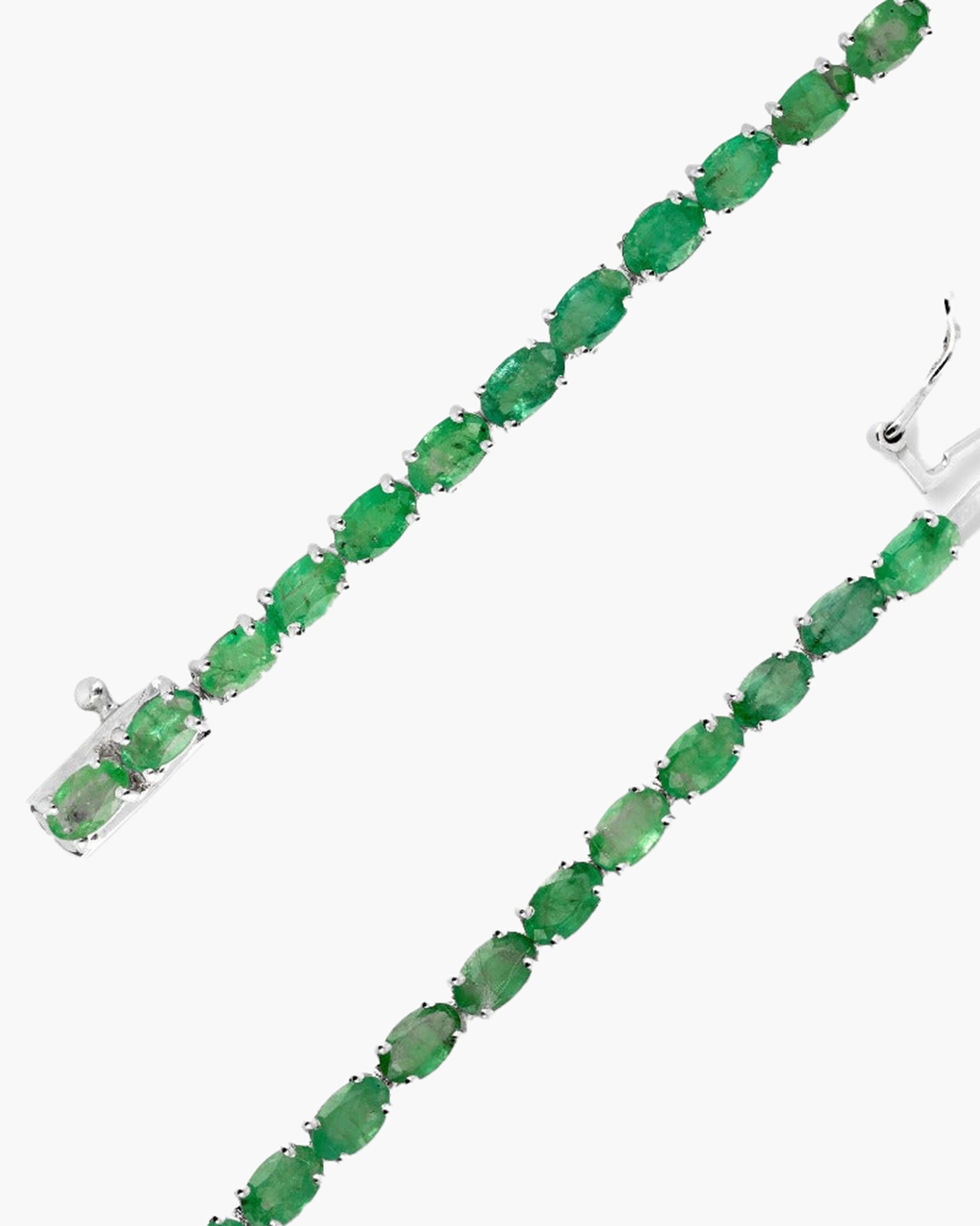 Forever Classic Sakota Emerald Tennis Bracelet
